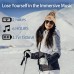 Voice Control Bluetooth Beanie Hats, Smart Music Hat with Headphones, Tech Gifts for Teens Boys, Girls, Men, Women, Beanie Headphones Hat, Tech Gifts for Christmas, Birthday, Stocking Stuffers
