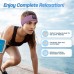 Bluetooth Headband,Lavince Sleep Headphones Wireless Sports Headband Headphones Noise Cancelling Sleeping Headphones Earbuds for Sleep,Workout,Running,Yoga,Travel,Cool Tech Gift for Mom Women Dad Men